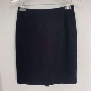 Black Alex Garfield Pencil Skirt